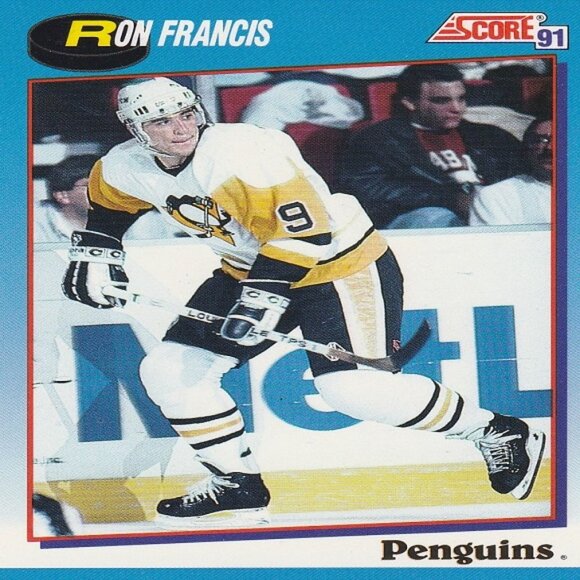 Ron Francis Pittsburgh Penguins NHL Hockey Card Collection - 6 Card Set - Picture 4 of 7